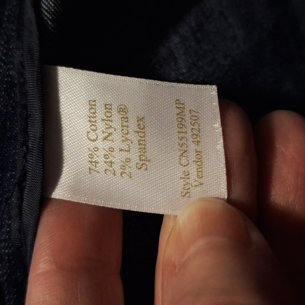 Caslon Denim blazer Large Petite - Picture 8 of 8